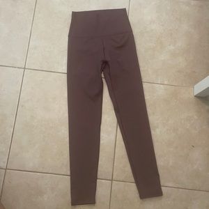 Brown workout leggings